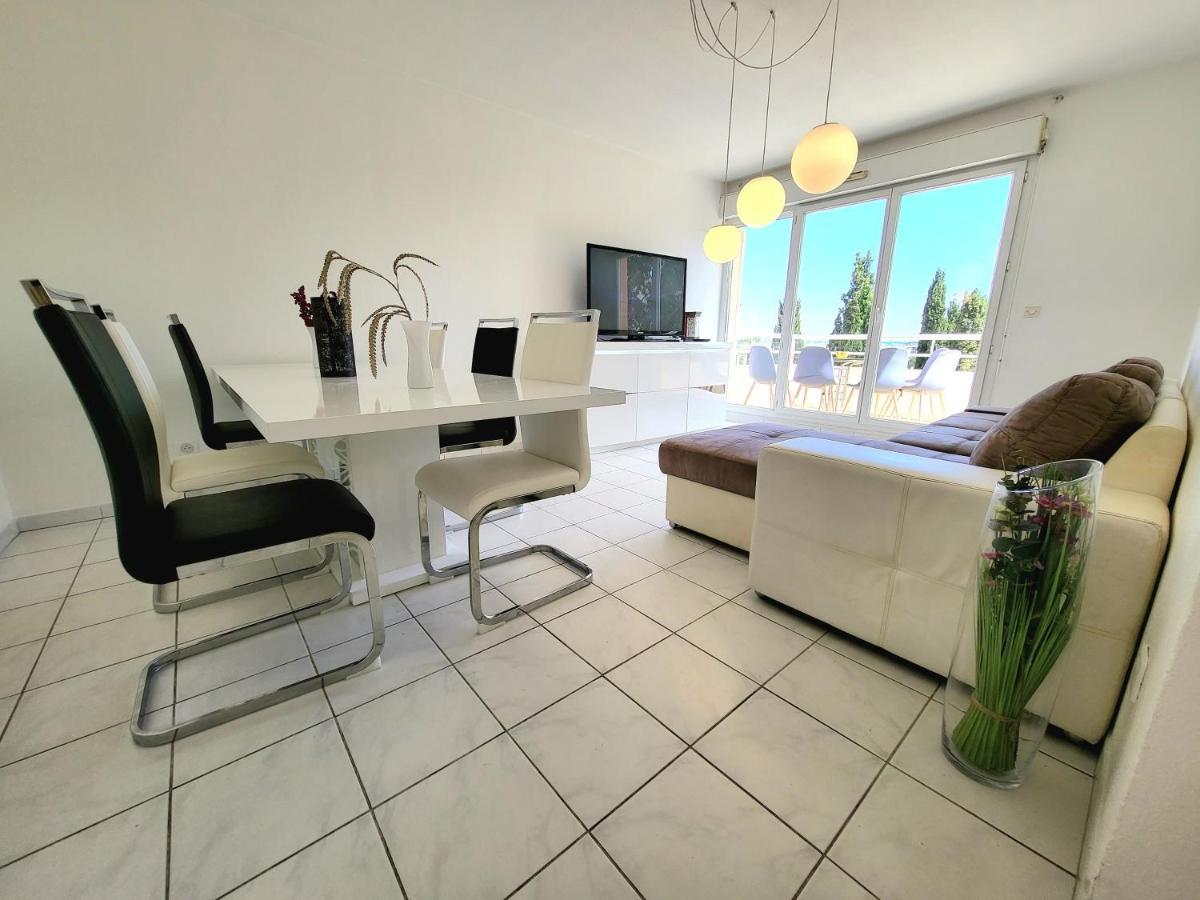 Appart Luxueux 3 Pieces, Piscine, Mer, Terrasse Канны Экстерьер фото